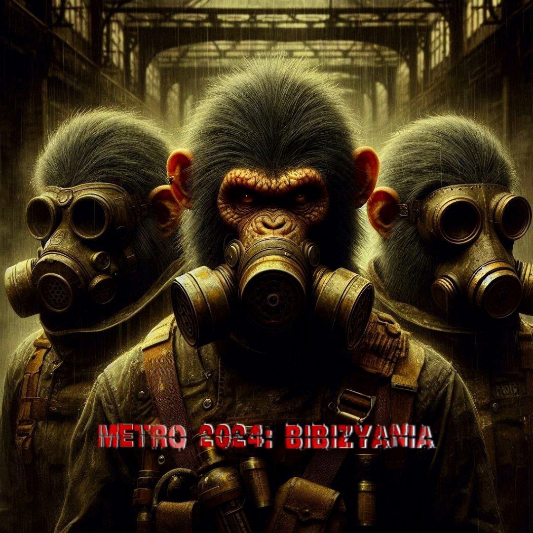 Обложка книги «Метро 2024: Бибизяния»