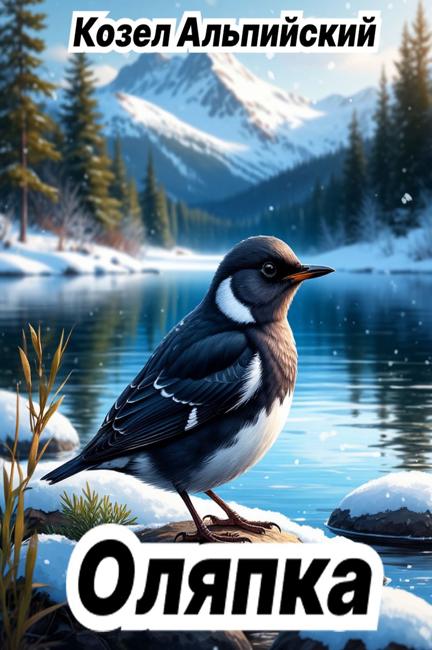 Обложка книги «Оляпка»