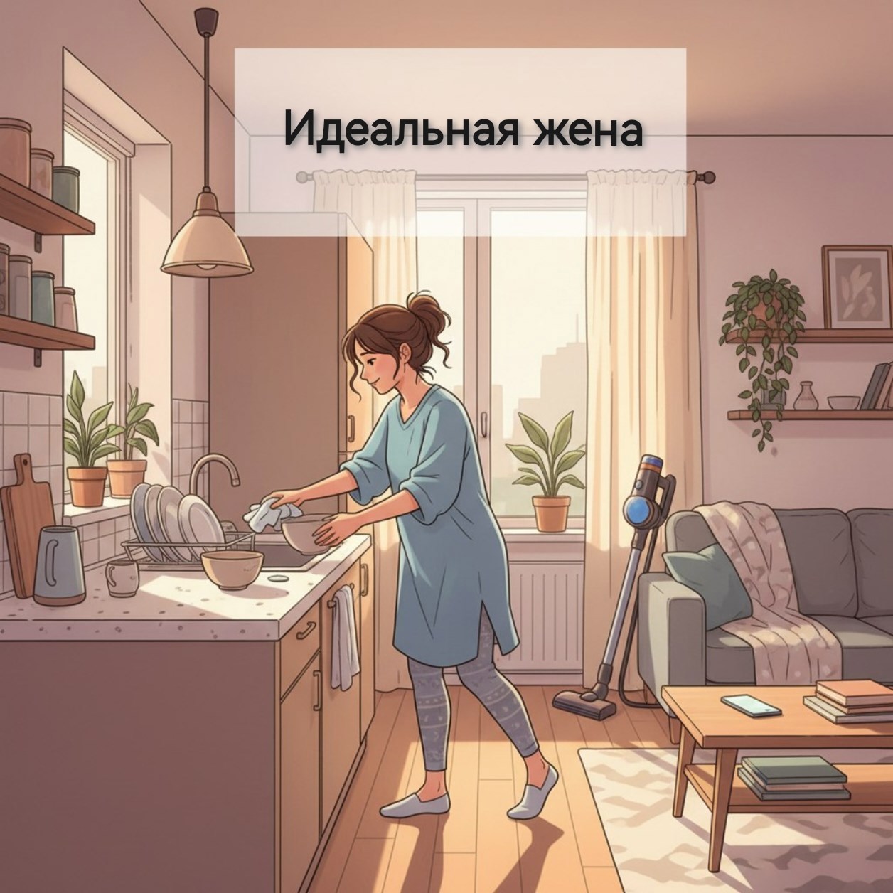 Обложка книги «Идеальная жена»