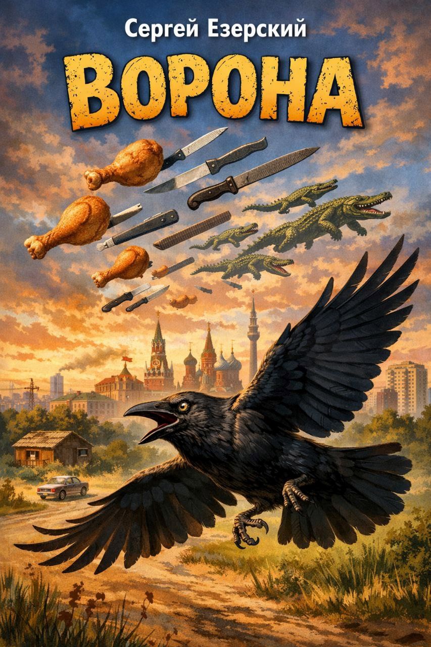 Обложка книги «Ворона»
