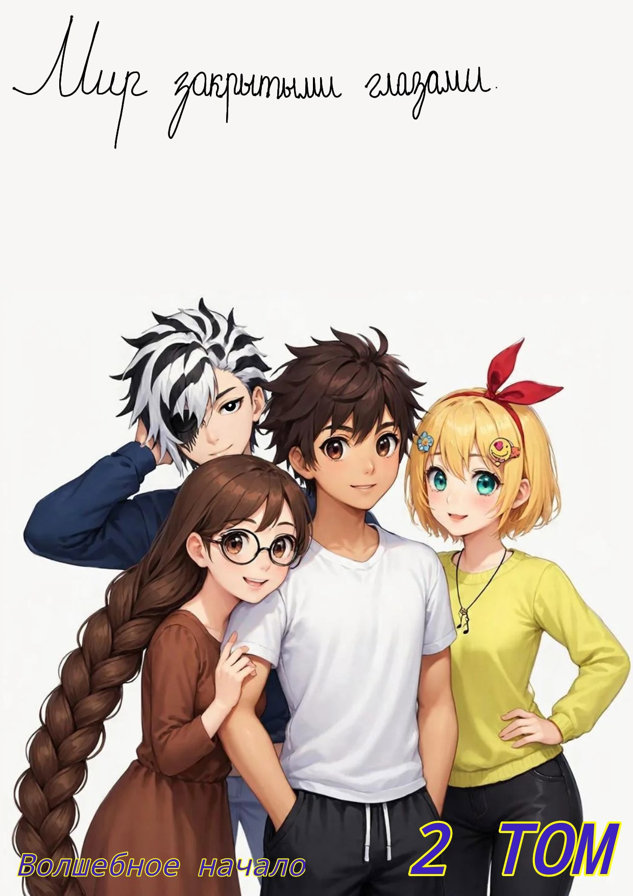 Обложка книги «Мир закрытыми глазами (Том 2) Волшебное начало.»