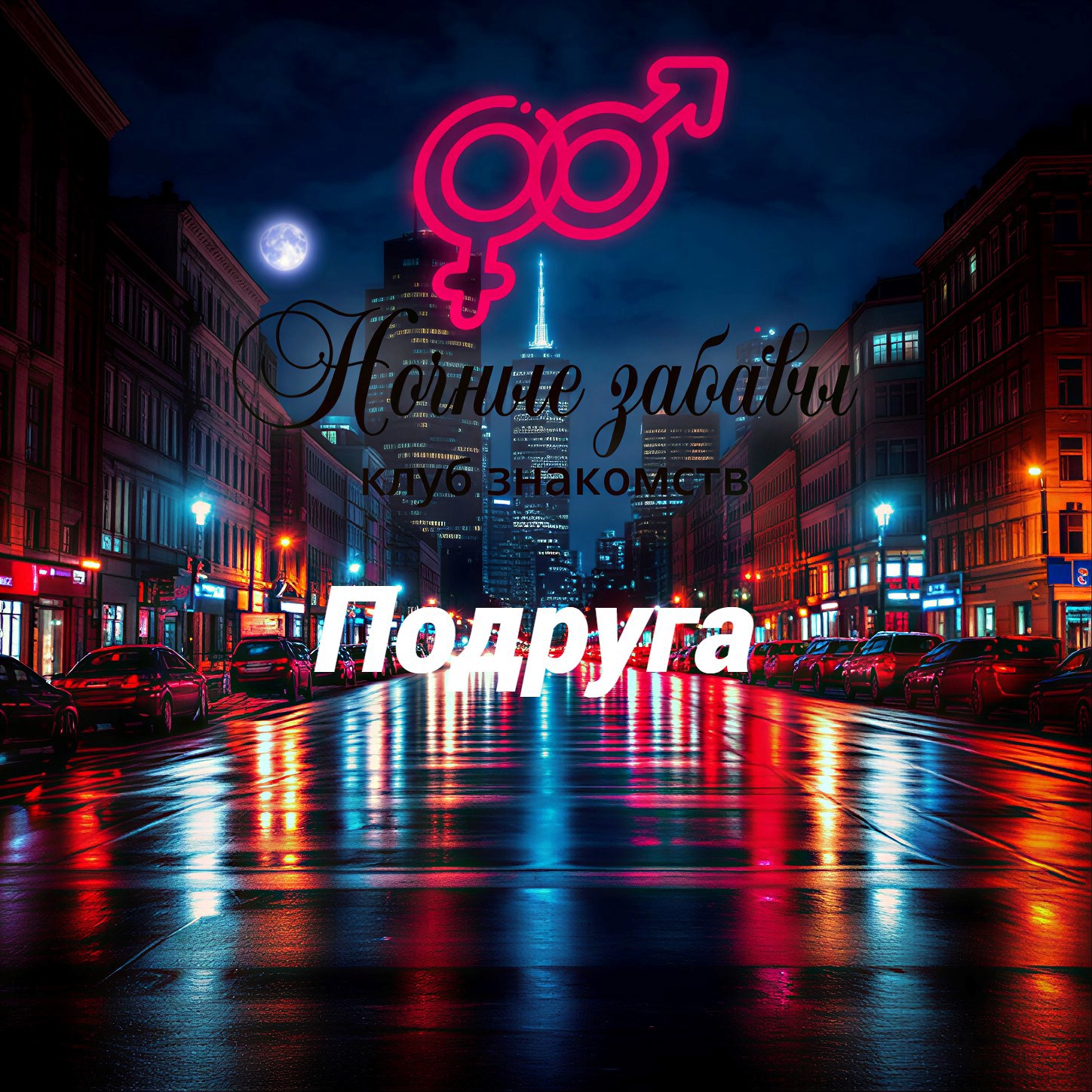 Обложка книги «Клуб «Ночные забавы»: «Подруга»»