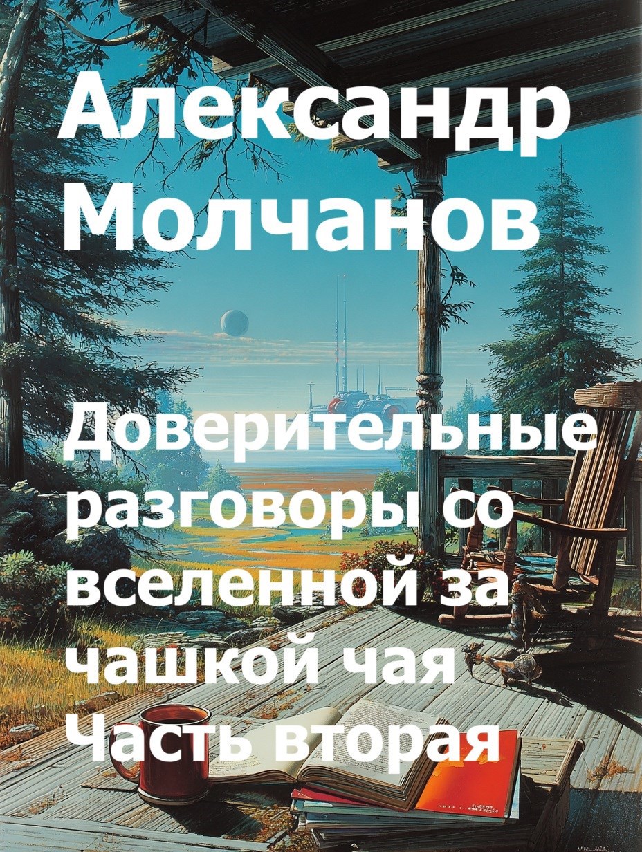 Обложка книги «Доверительные разговоры со вселенной за чашкой чая, часть вторая»