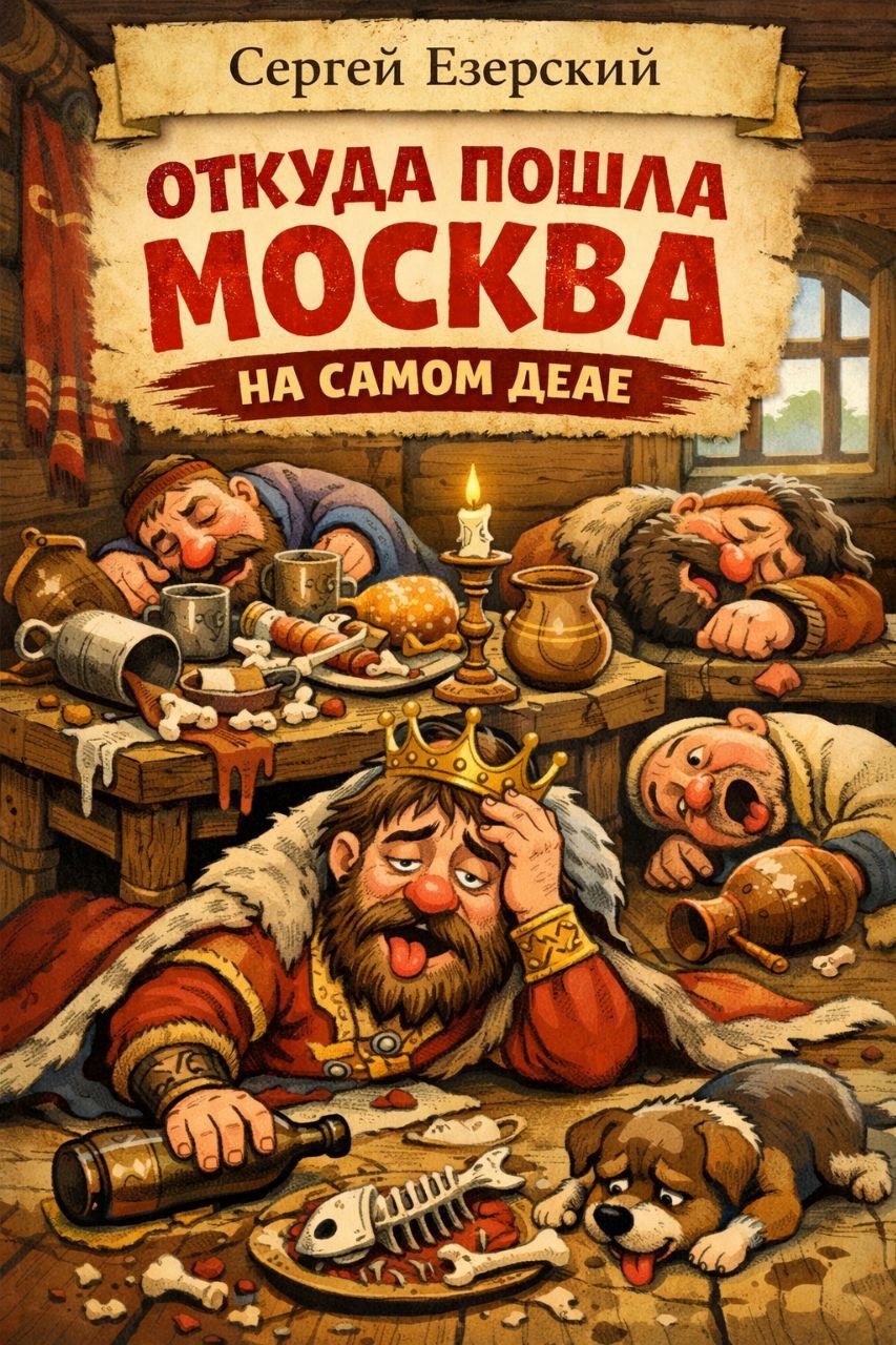 Обложка книги «Откуда пошла Москва на самом деле»