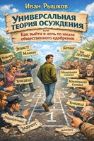 Обложка произведения Универсальная теория осуждения, или Как выйти в ноль по шкале общественного одобрения