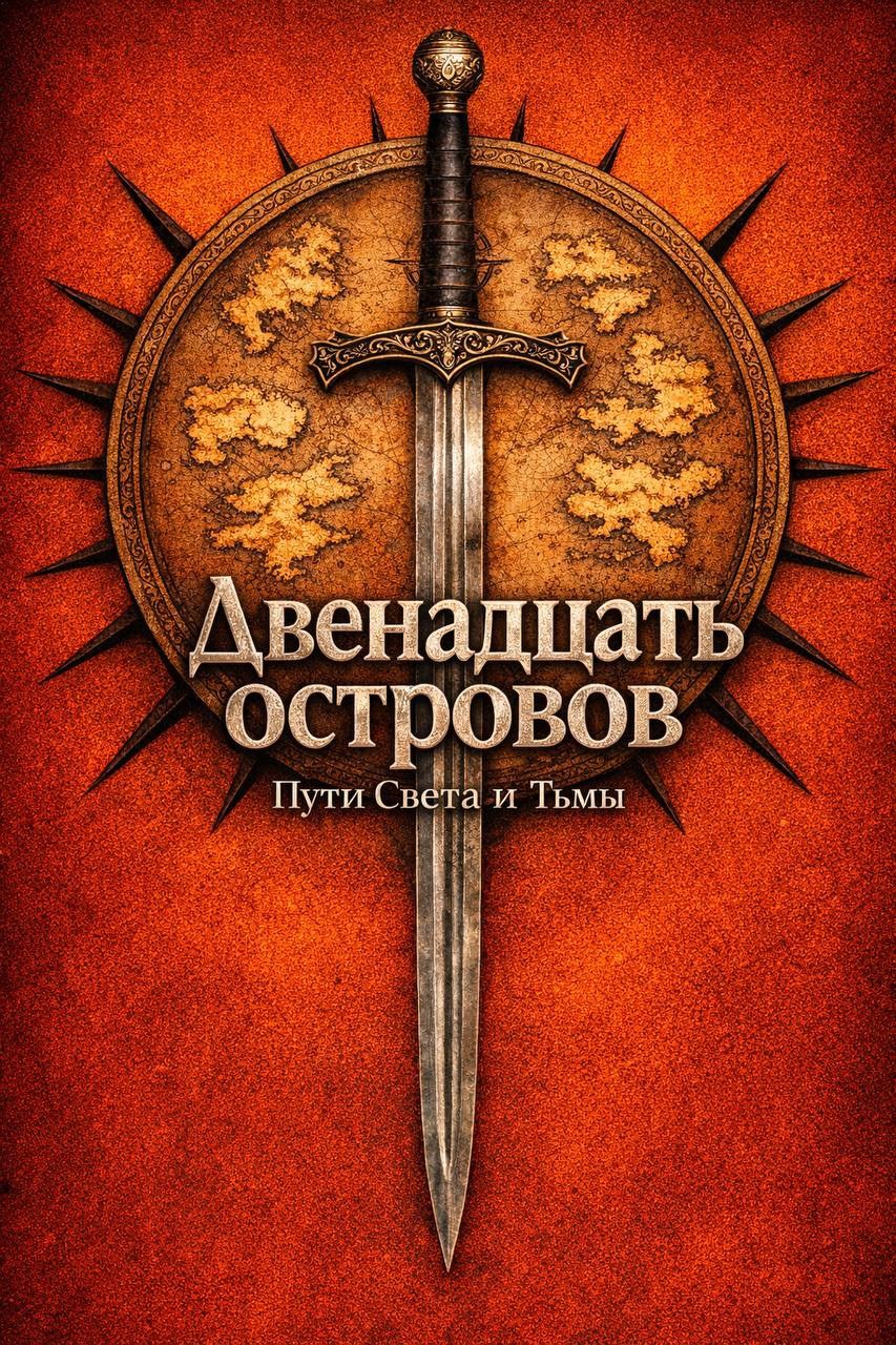 Обложка книги «Двенадцать островов. Пути Света и Тьмы.»