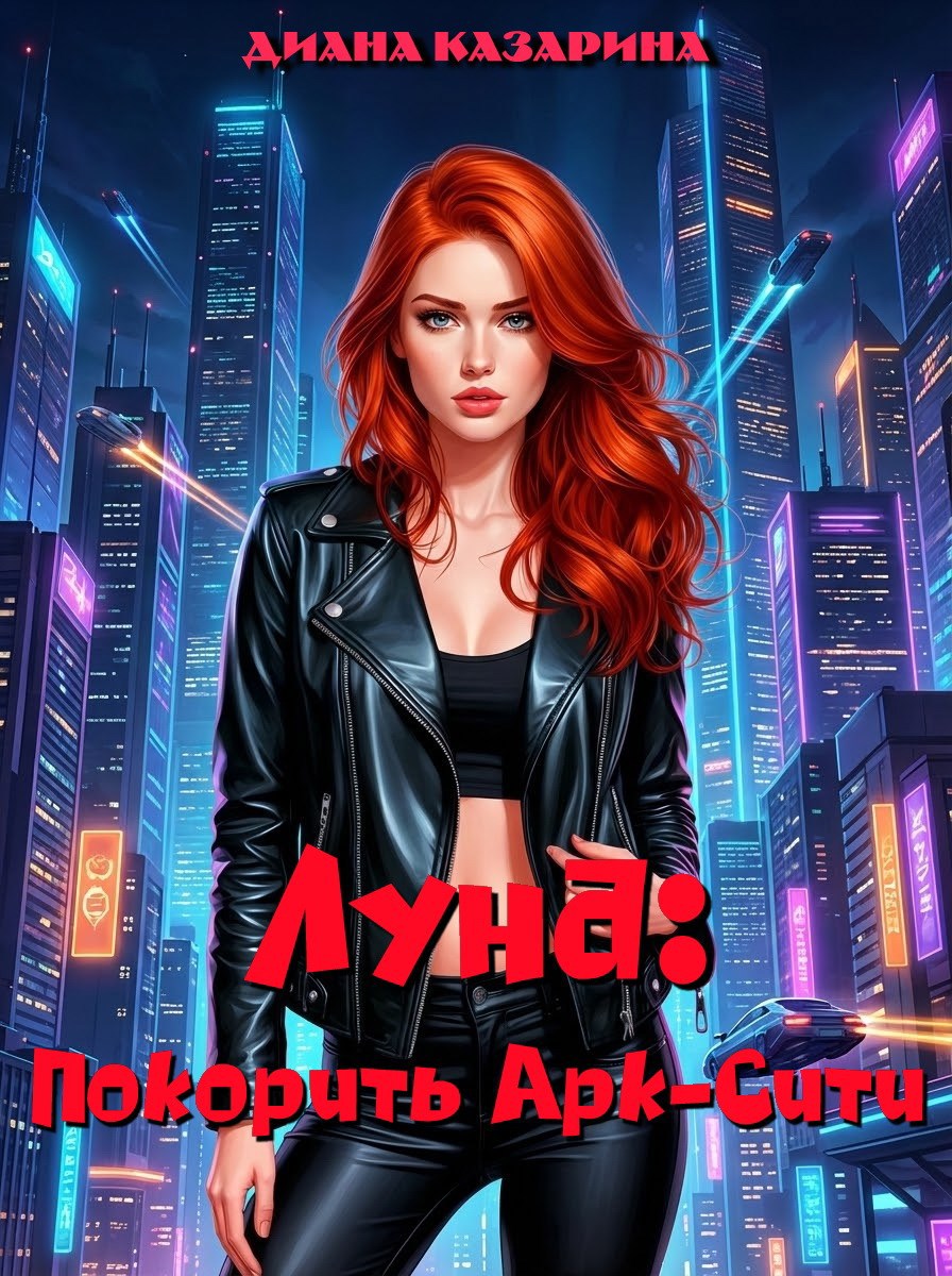 Обложка книги «Луна: покорить Арк-Сити»