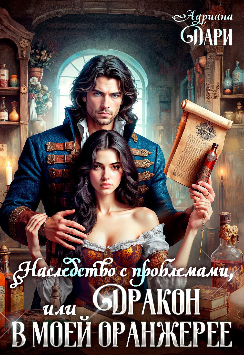 Обложка книги «Наследство с проблемами, или Дракон в моей оранжерее»