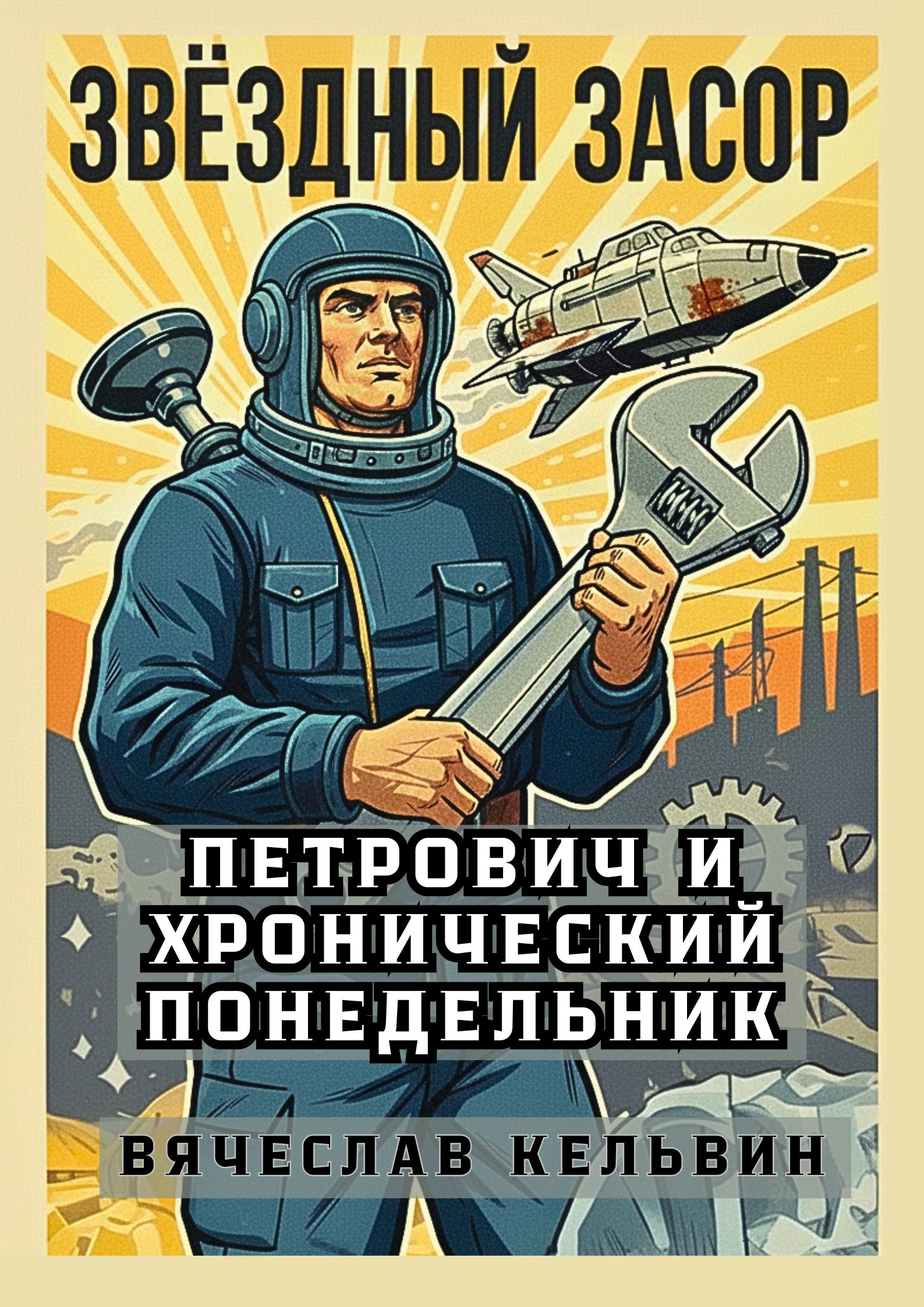 Обложка книги «Петрович и Хронический Понедельник, или почему завтра не наступает»
