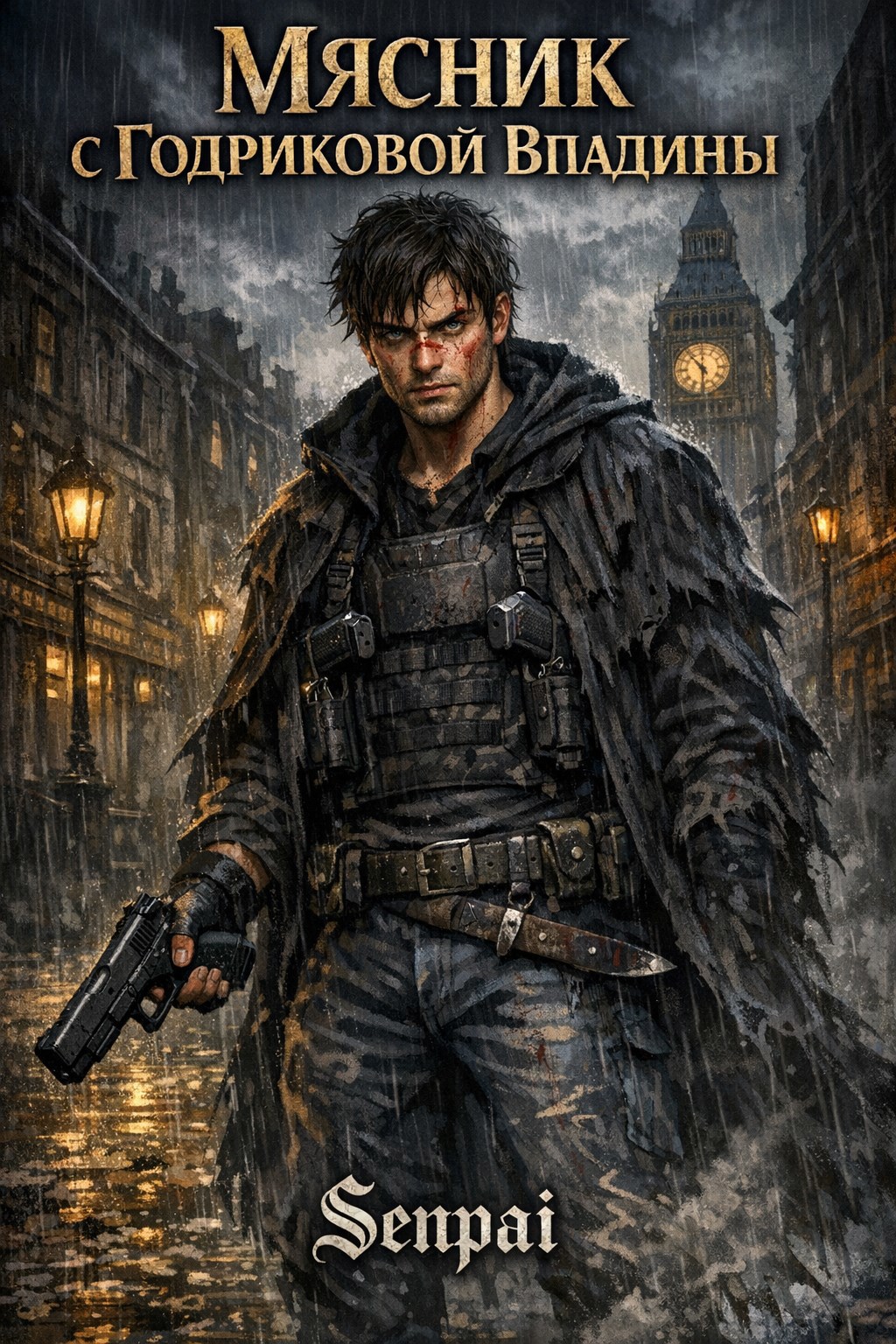 Обложка книги «Мясник с годриковой впадины.»