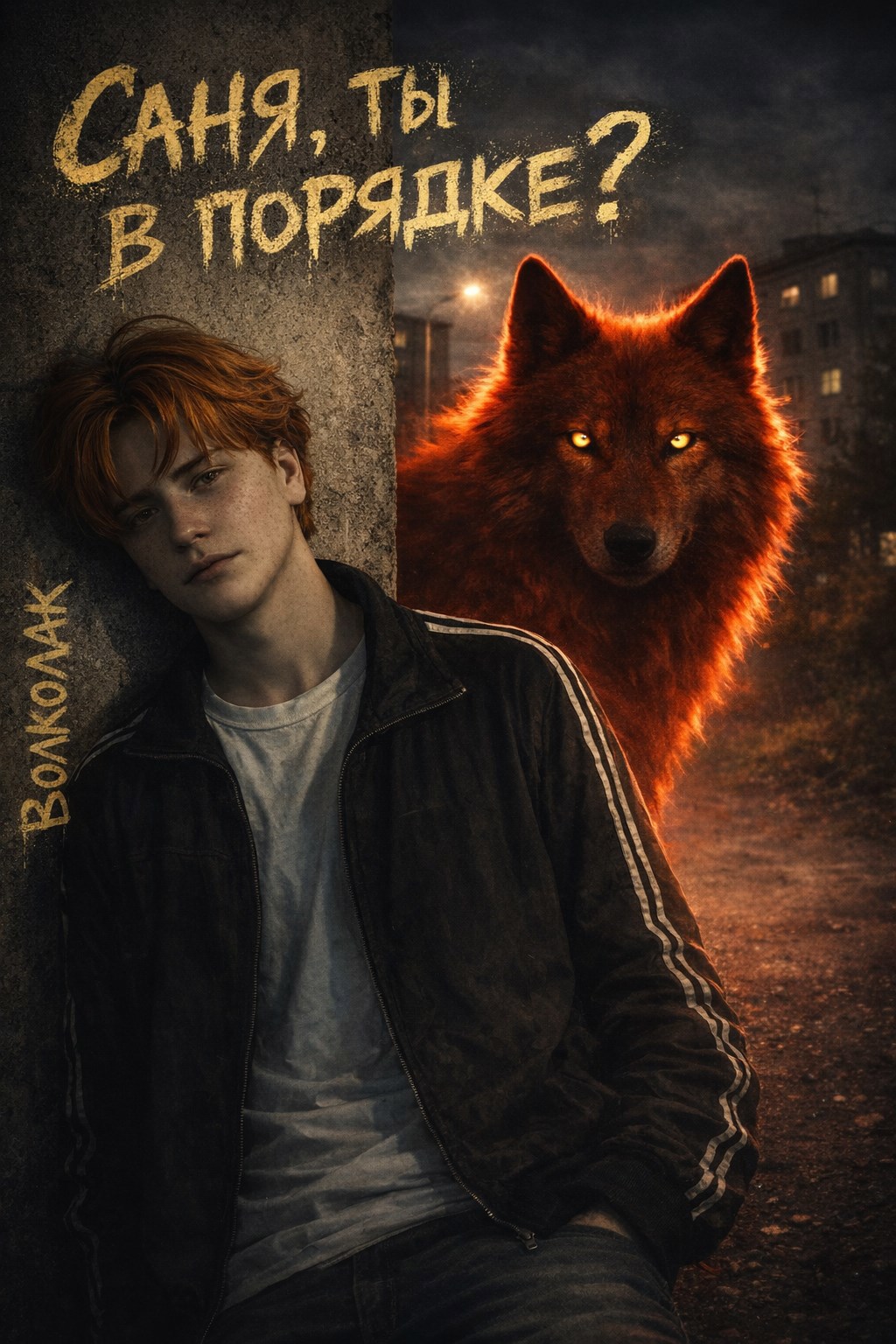 Обложка книги «Саня, ты в порядке?»