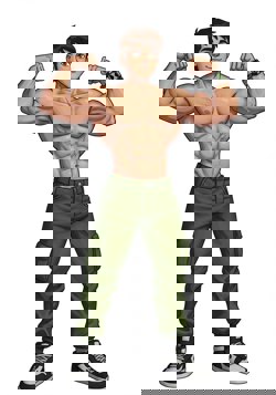 Бен незадолго до...