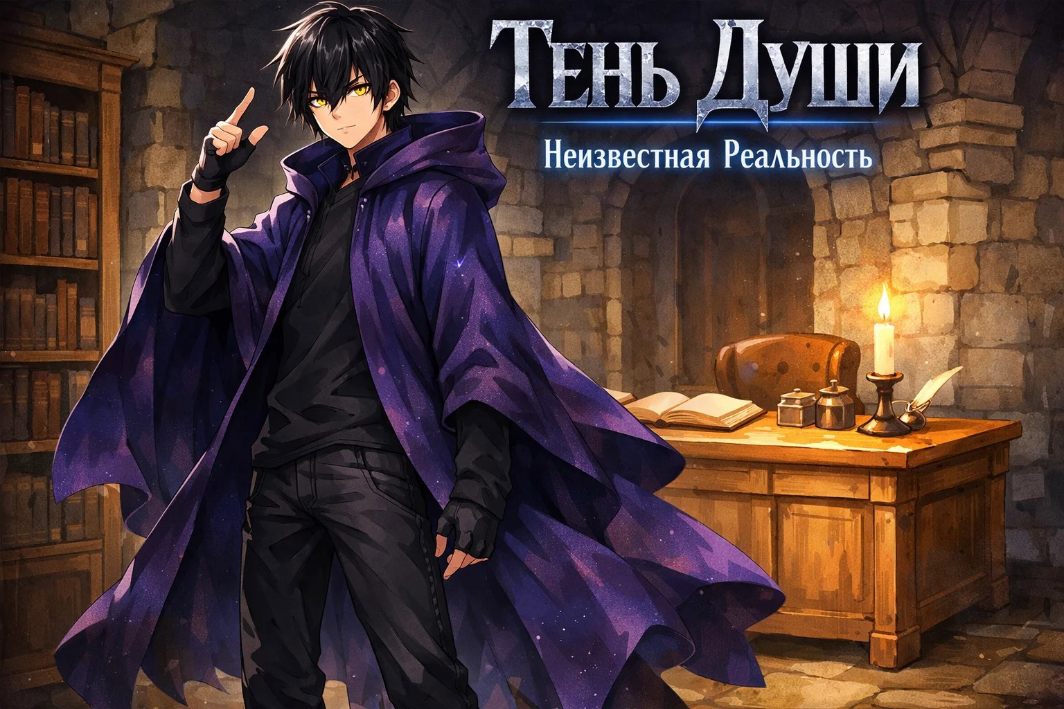 Обложка книги «Тень души Неизвестная реальность.»