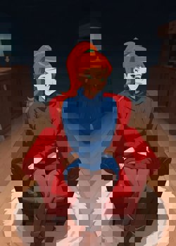 Гвен уже повзрослевшая.