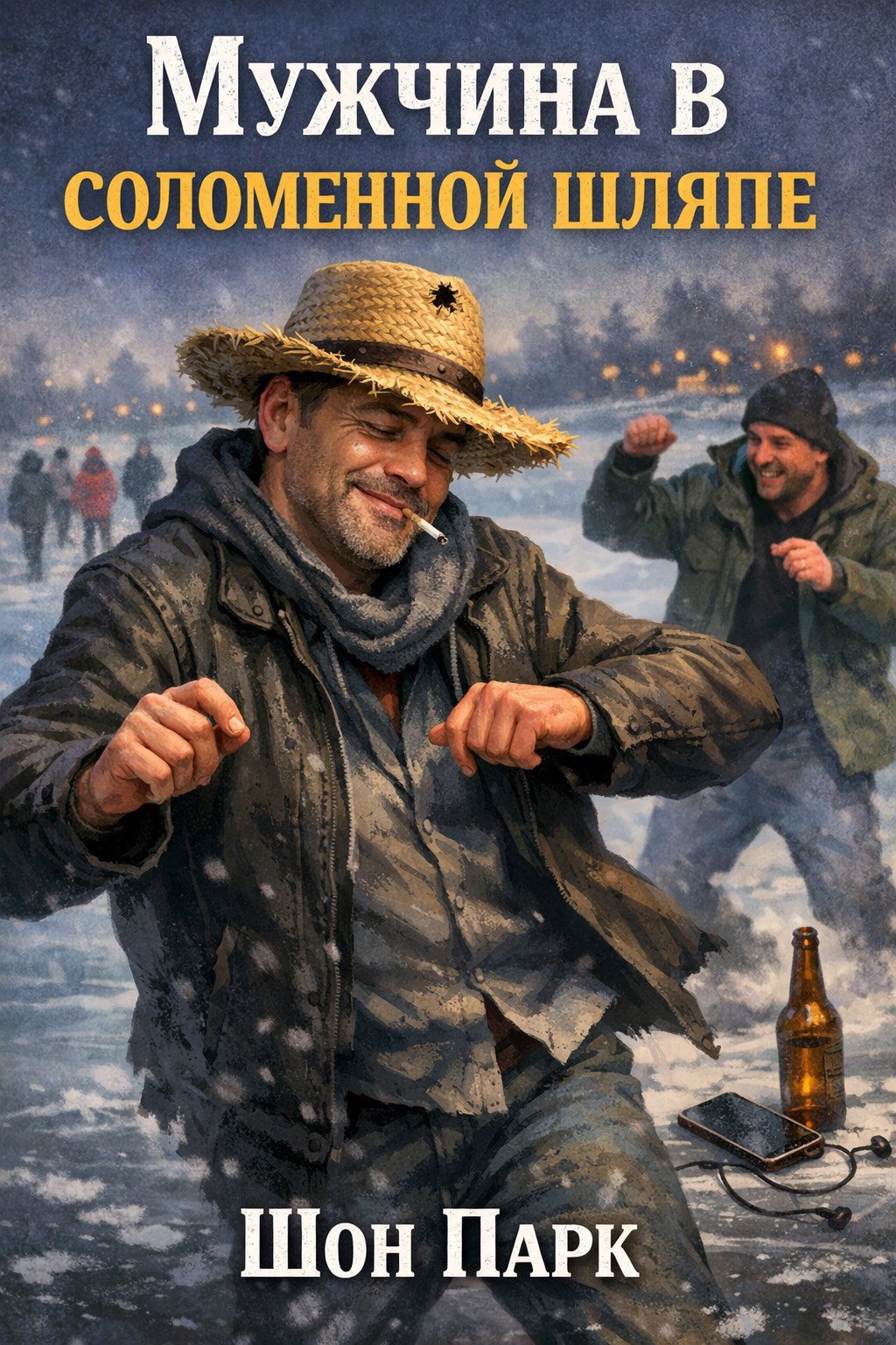 Обложка книги «Мужчина в соломенной шляпе»