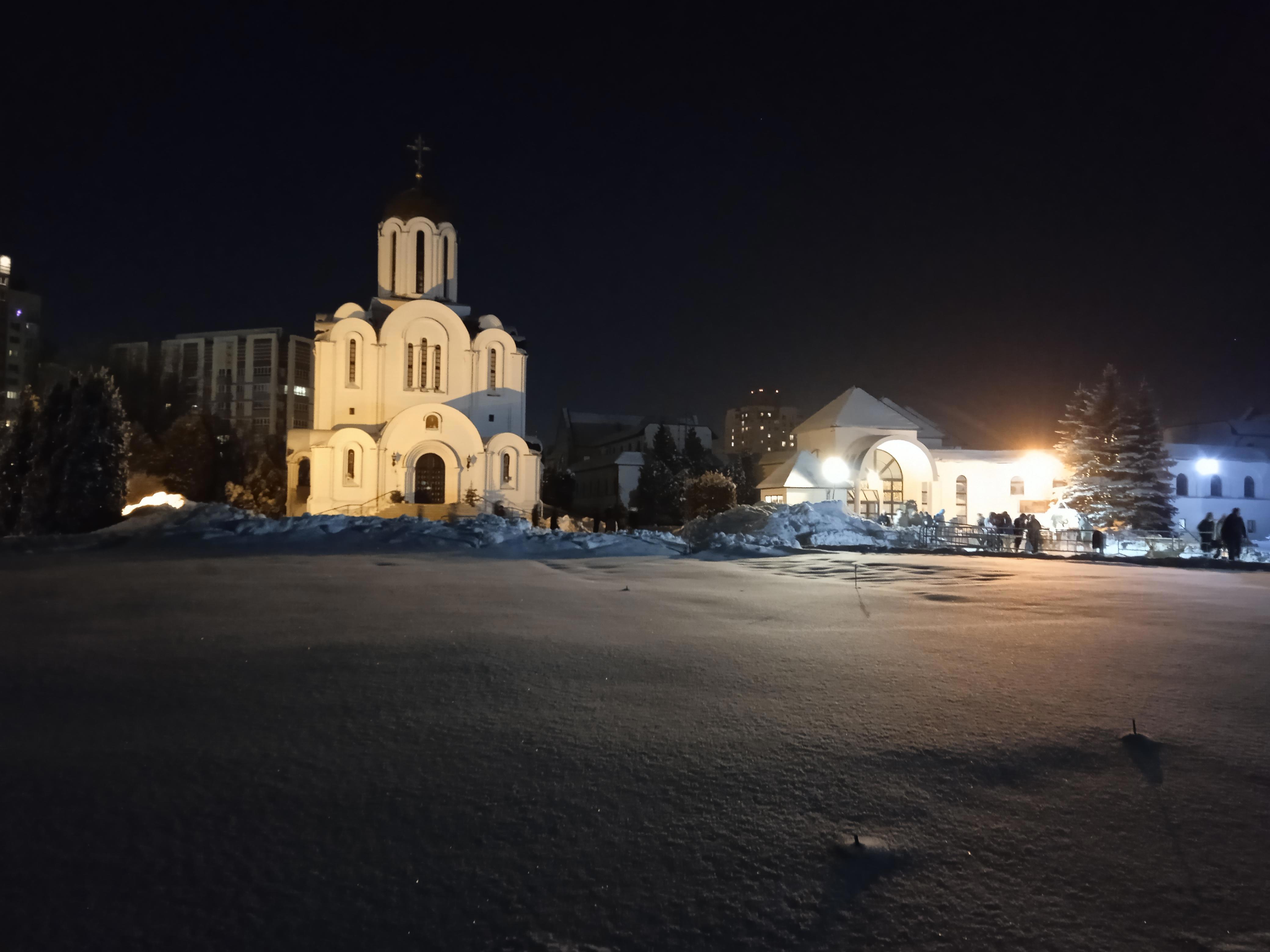 На Крещение Господне я побывал в удивительном месте — храме во имя преподобной Ефросинии Полоцкой - Виктор Агеев-Полторжицкий