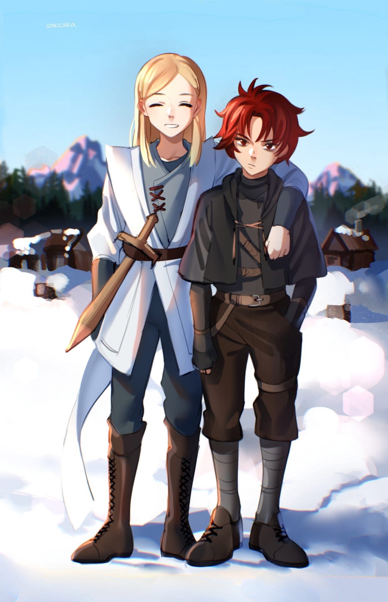 Обложка книги «Мгла Пламенных Небес»