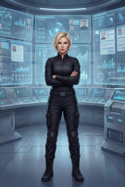 Полковник Лира Кейн,...