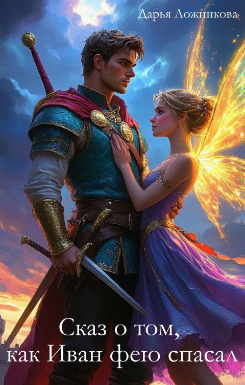 Обложка книги «Сказ о том, как Иван фею спасал»