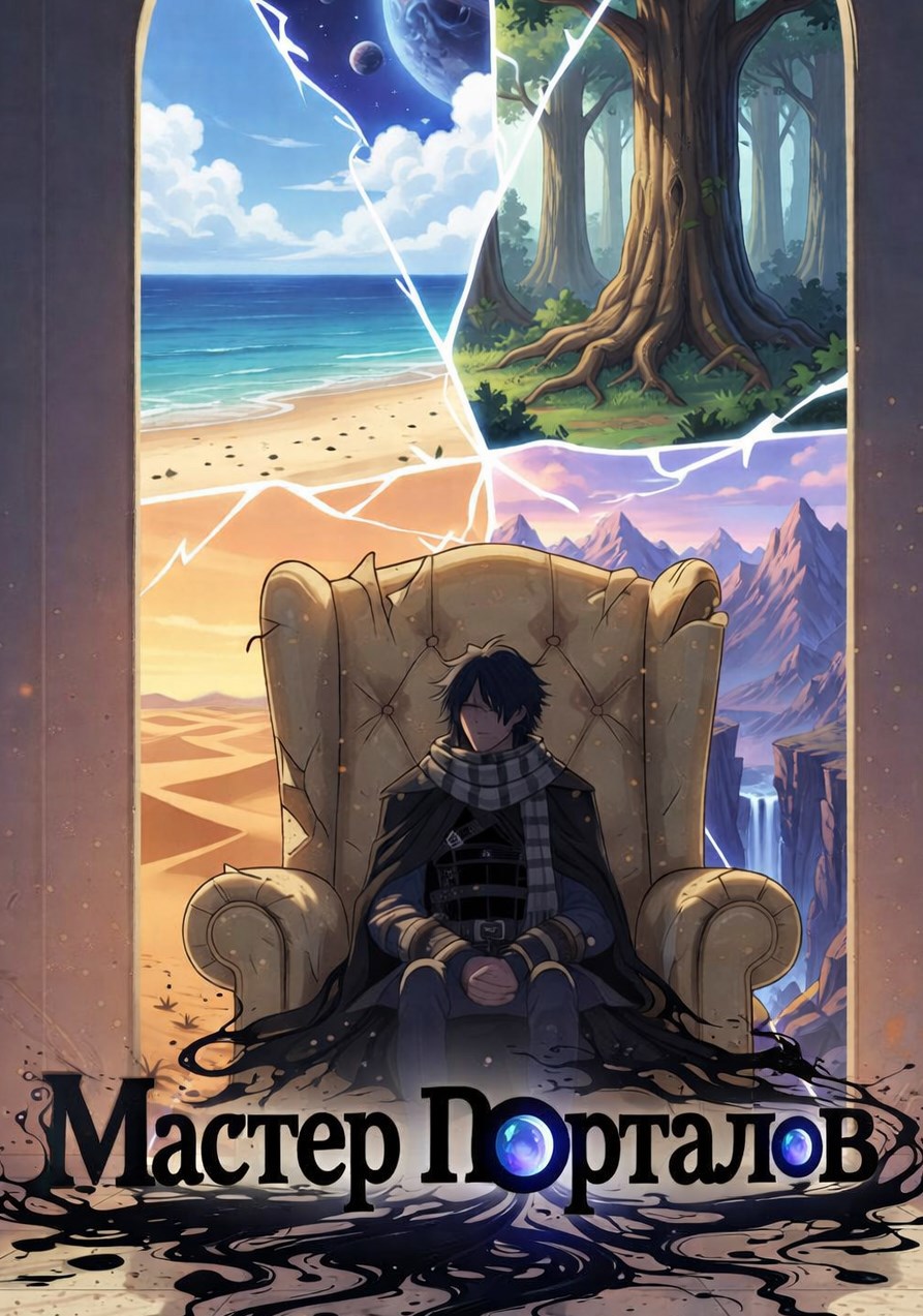 Обложка книги «Я попал в другой мир и стал мастером порталов!»