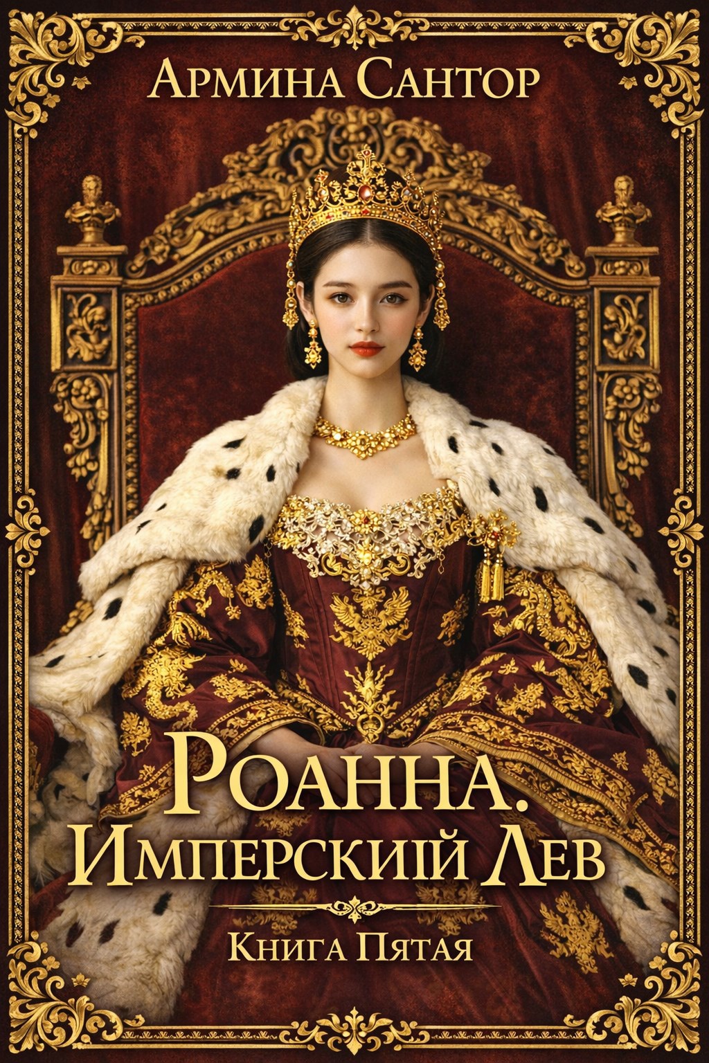 Обложка книги «Роанна. Имперский лев. Книга пятая»
