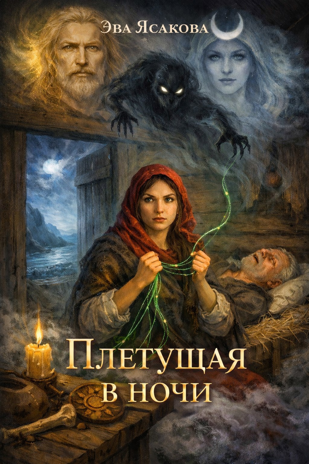 Обложка книги «Плетущая в ночи»