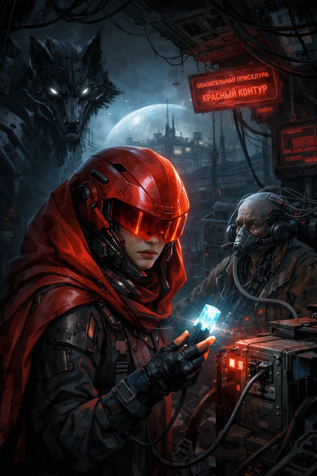 Обложка книги «Красная Шапочка 2150г.»