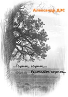 Обложка произведения ...Горит, горит,... вертолёт горит...