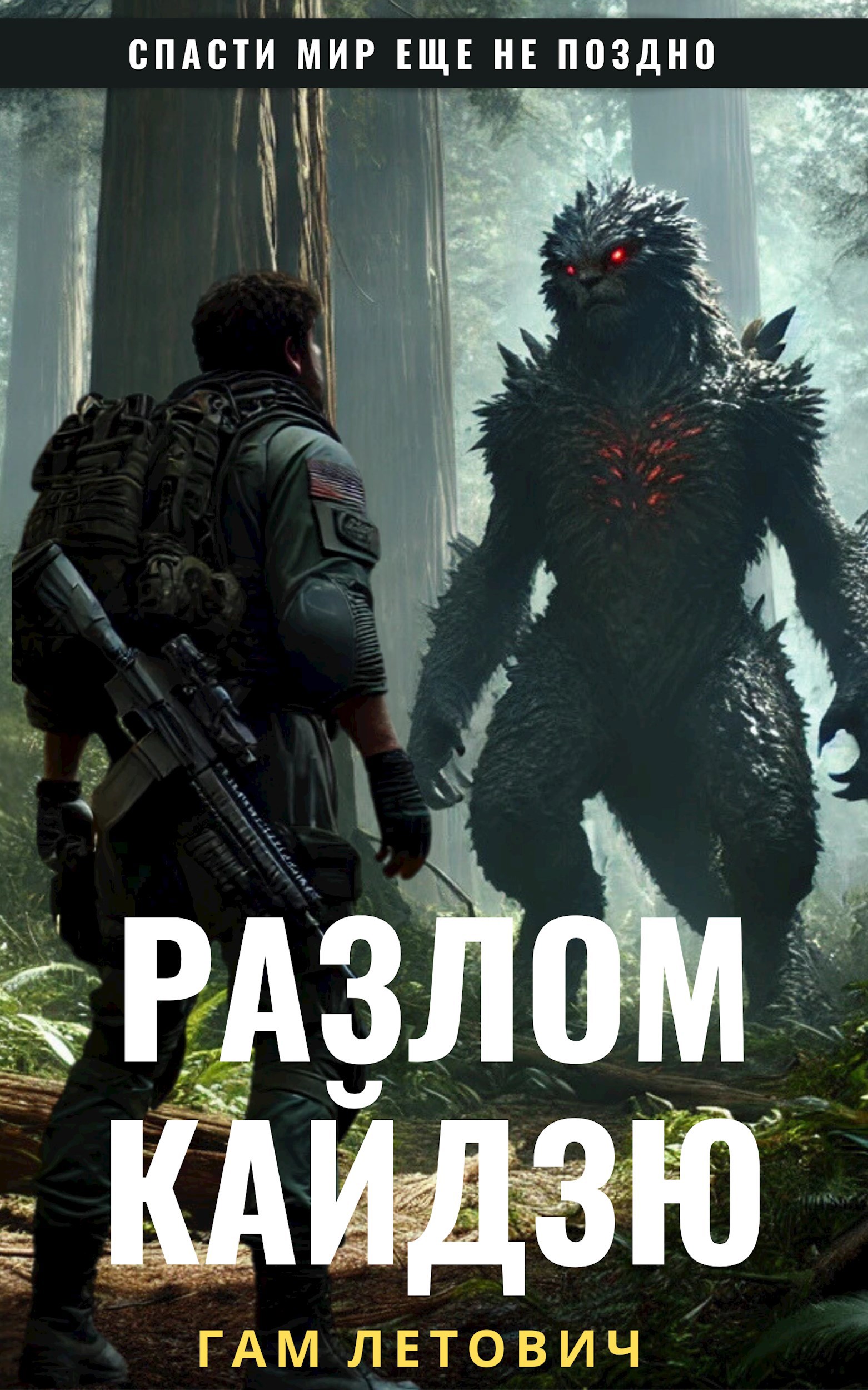 Обложка книги «Разлом Кайдзю»