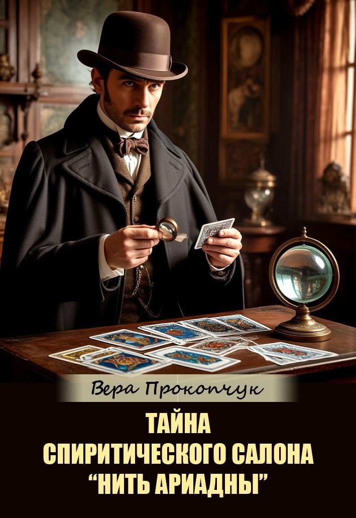 Обложка книги «Тайна спиритического салона "Нить Ариадны"»