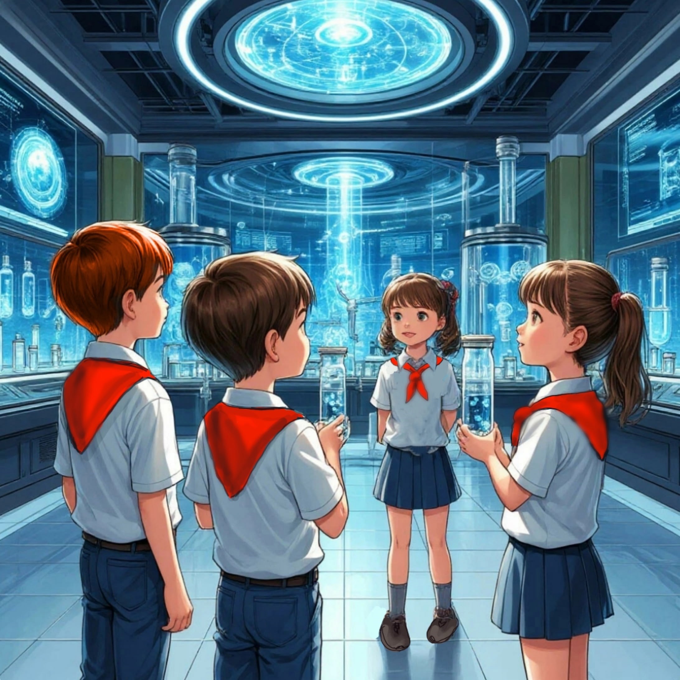 Обложка книги «Вова Сидоров и Квантовый Агитатор»