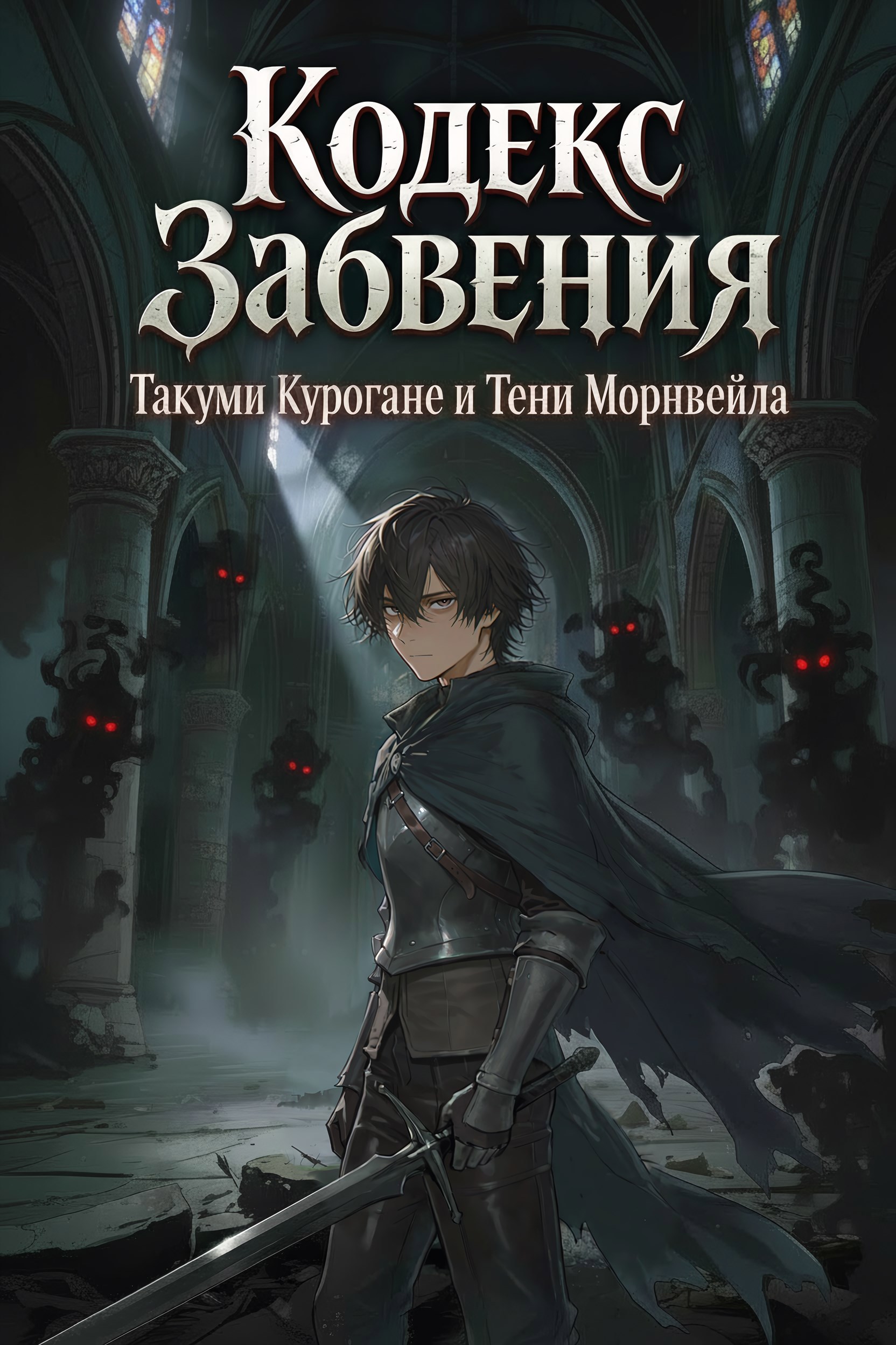Обложка книги «Кодекс Забвения: Такуми Курогане и Тени Морнвейла»