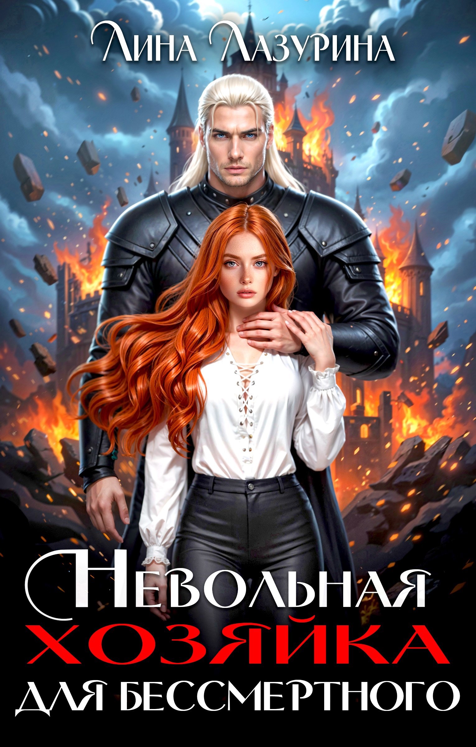 Обложка книги «Невольная хозяйка для Бессмертного»