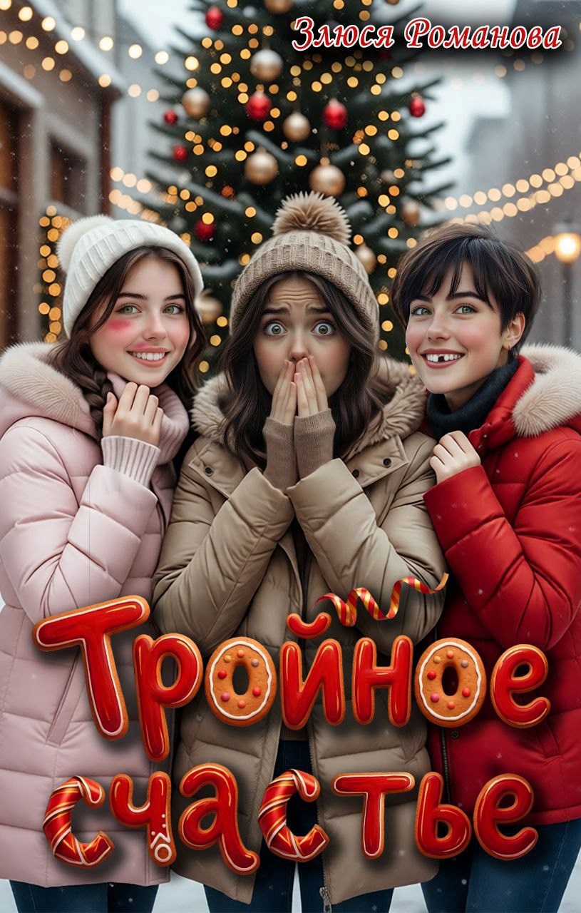 Обложка книги «Тройное счастье»