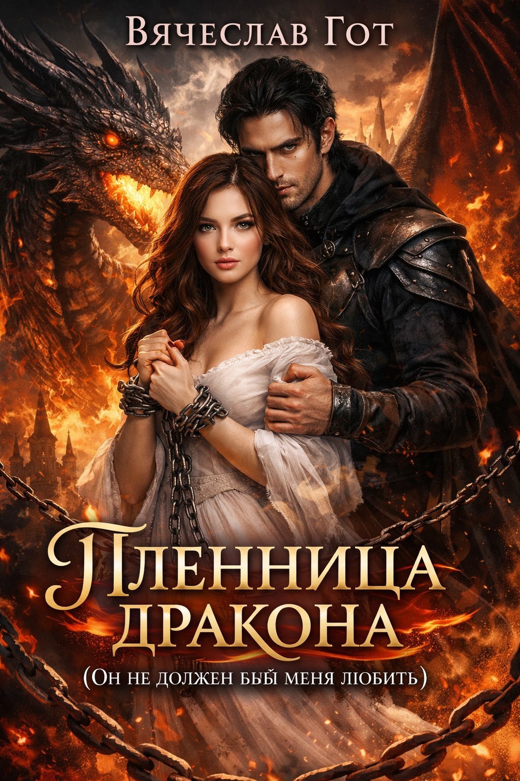 Обложка книги «Пленница дракона (он не должен был меня любить)»