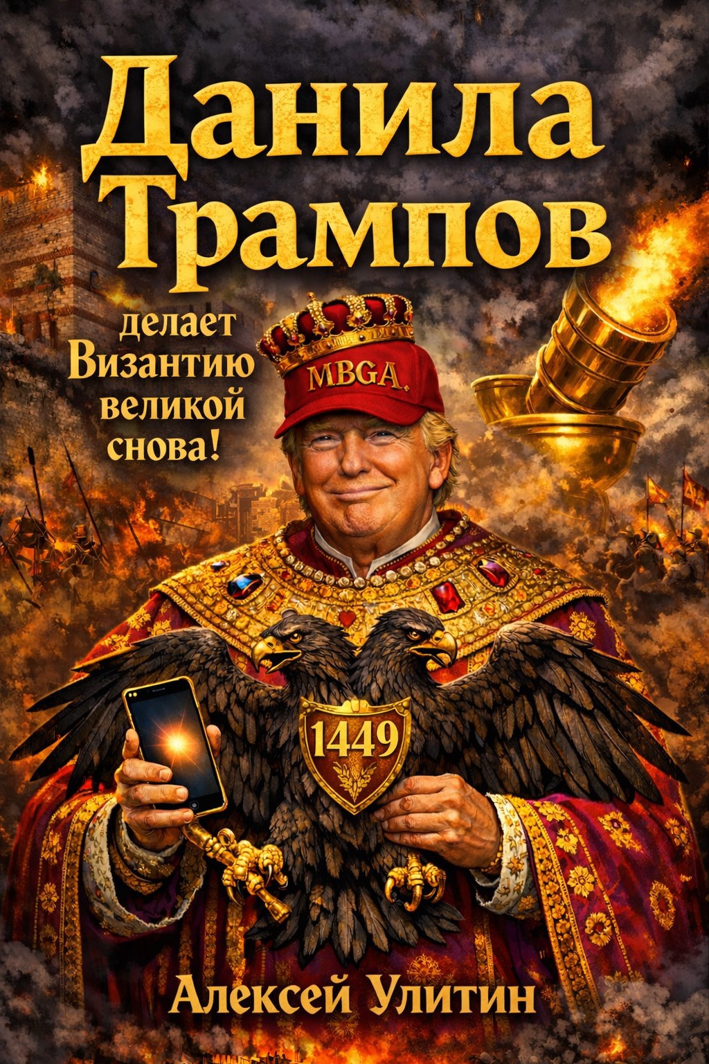 Обложка книги «Данила Трампов делает Византию великой снова!»