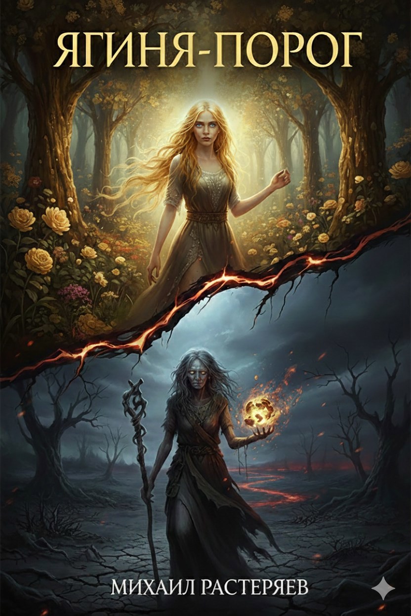 Обложка книги «Ягиня-Порог»