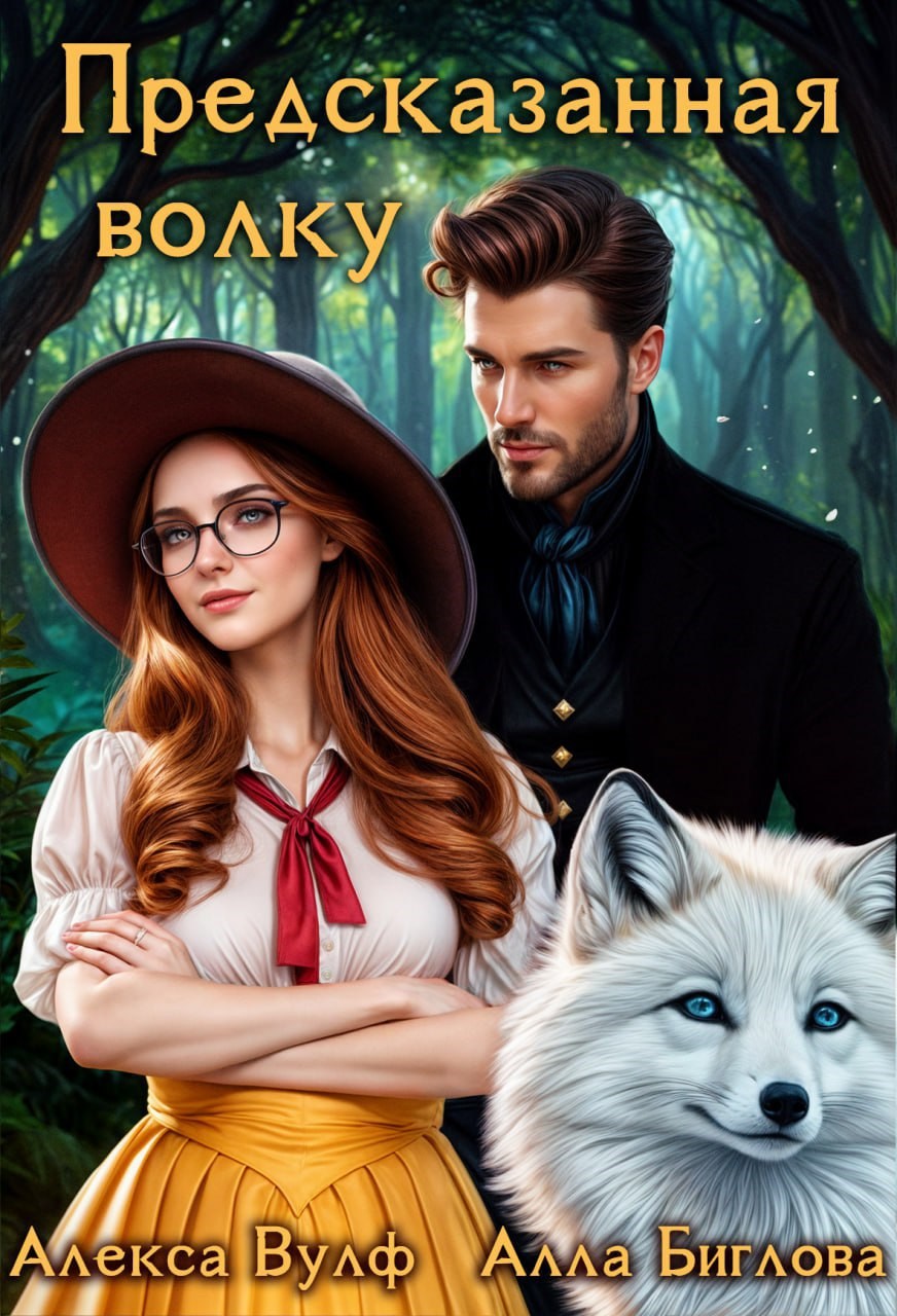 Обложка книги «Предсказанная волку»