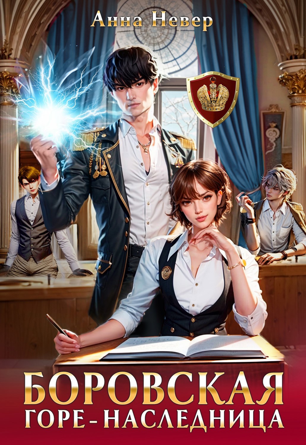 Обложка книги «Боровская. Горе-наследница»