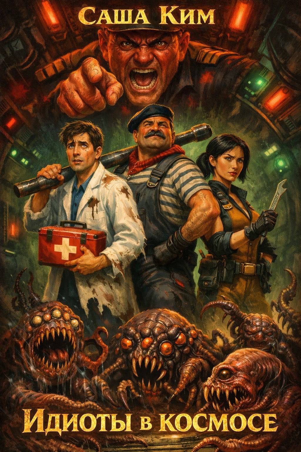 Обложка книги «Идиоты в космосе»