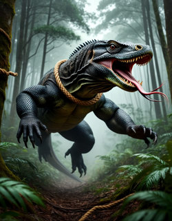 Ящер. Удачная охота.