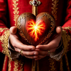 Принц Любодар держит в...