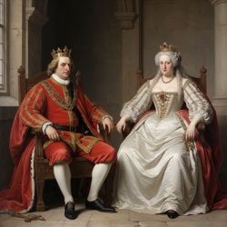 король и королева...