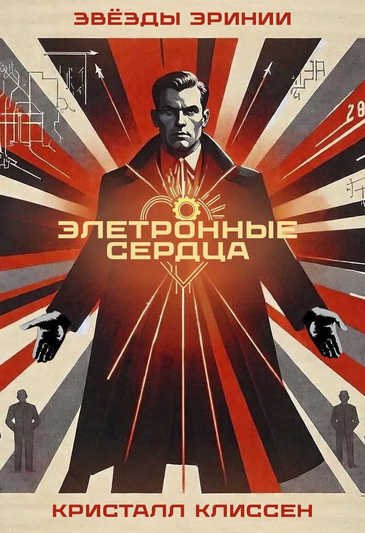 Обложка книги «Звёзды Эринии: Электронные сердца»