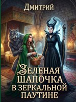 Обложка произведения Зелёная шапочка в зеркальной паутине