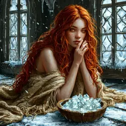 Агния в домике для...