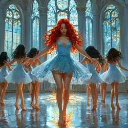 Агния танцует