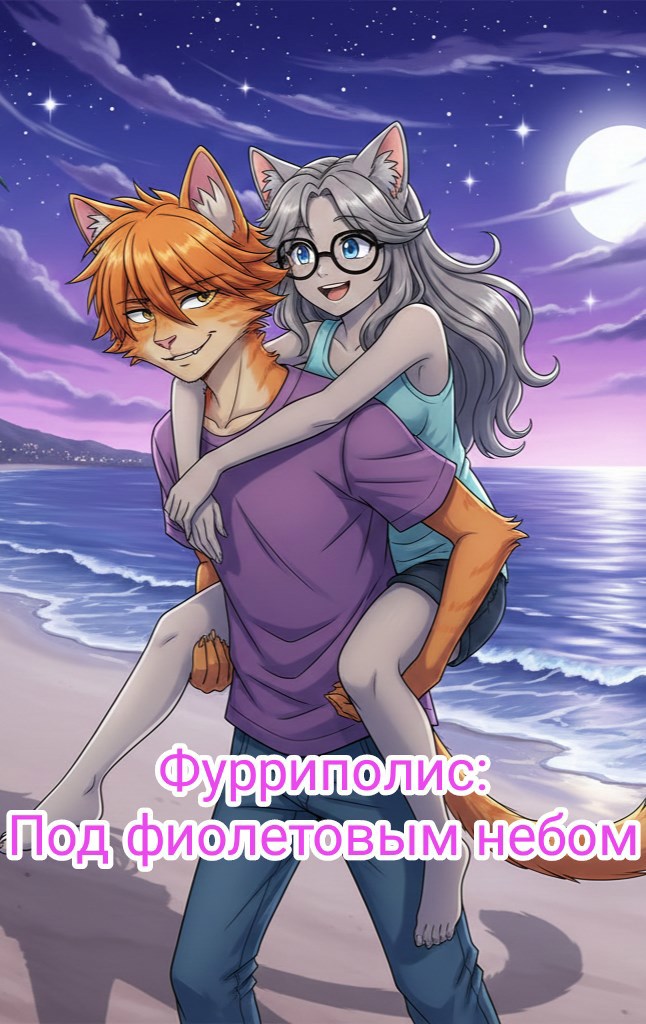 Обложка книги «Фурриполис: Под фиолетовым небом.»