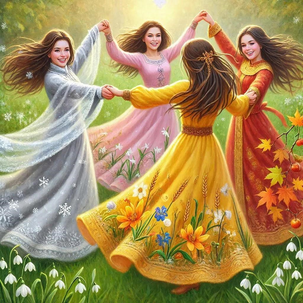 Обложка книги «Танец четырёх»