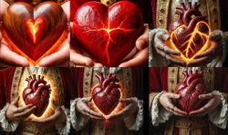 Деревянное сердце в...